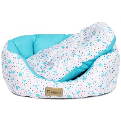 Лежанка Гамма Аттика овальная S, 44х36х15см