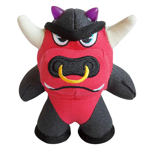 Игрушка GiGwi DURASPIKES Бык Маленький, 17см для Собак