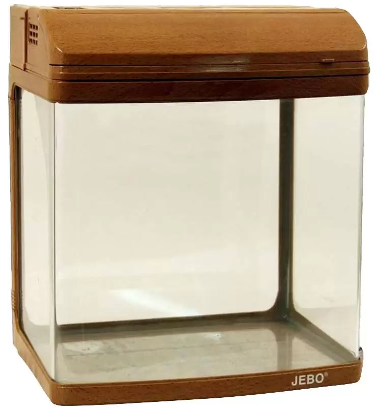 Аквариум JEBO R338 35л 38х27х46см (светлое дерево)