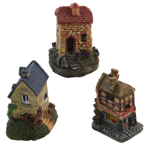 Грот Домики №1 (3шт) 3х3х4см