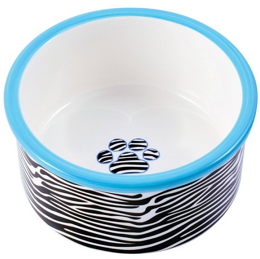 Миска Керамическая Mr.Kranch Зебра, 600мл