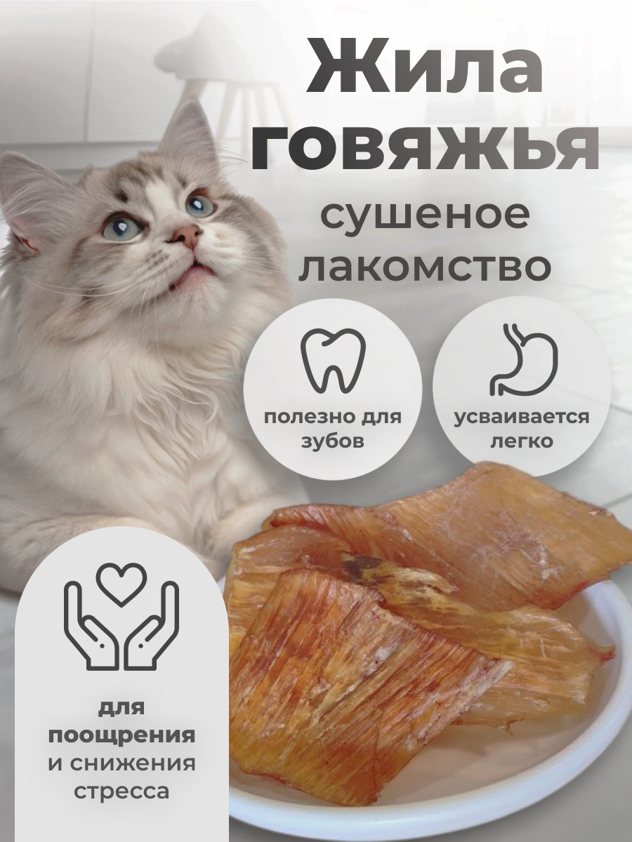 Лакомство Holistic (МХ) Жила Говяжья малая