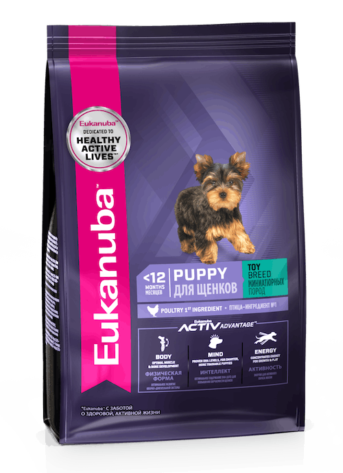 Eukanuba для Щенков Миниатюрных пород 500г