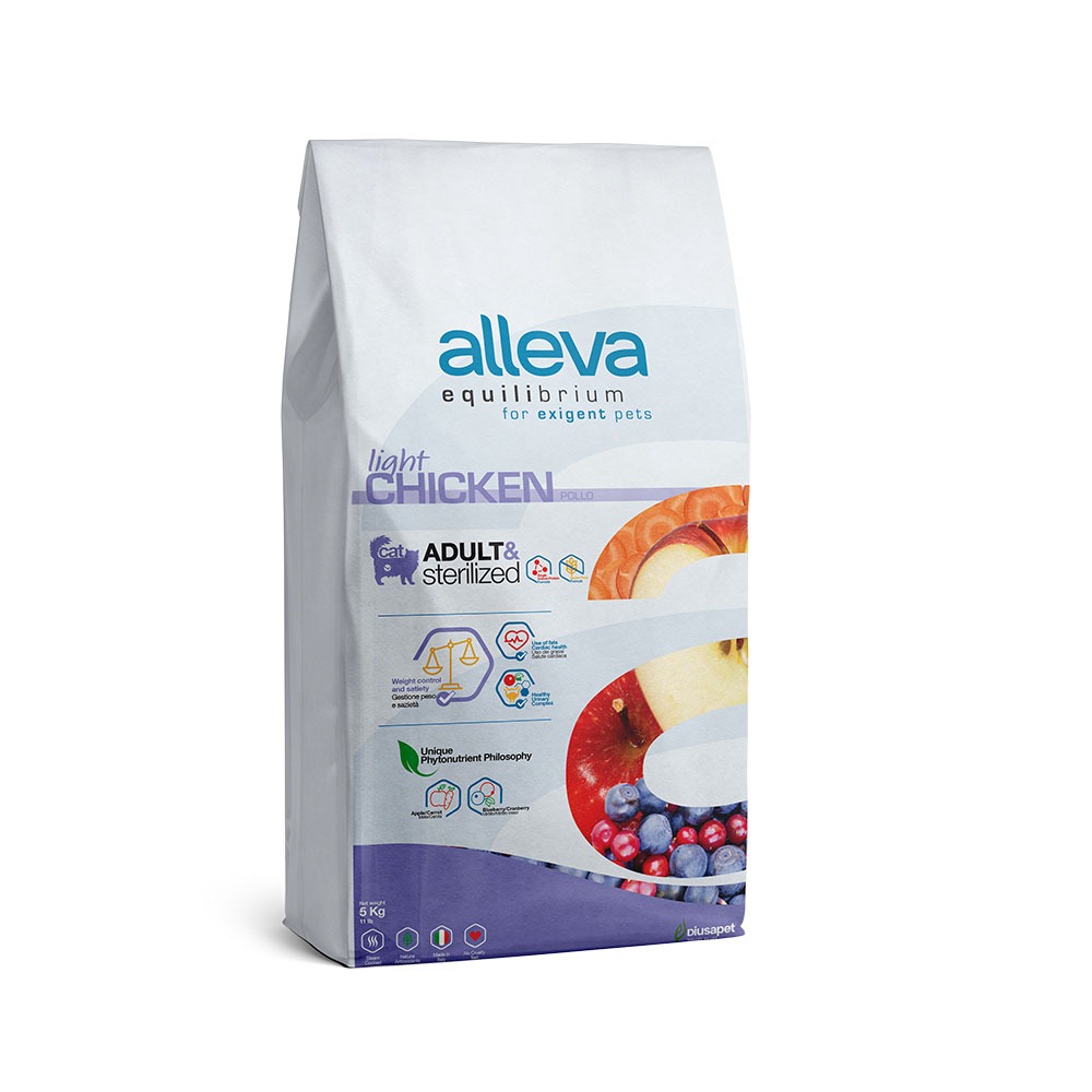 Alleva Equilibrium Sterilized Cat 1,5кг с Курицей