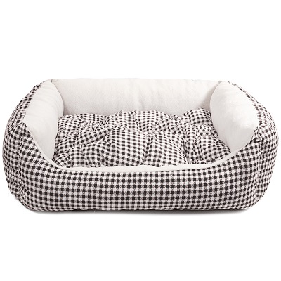 Лежанка Гамма Кантри макси Черная, 52х45х17см