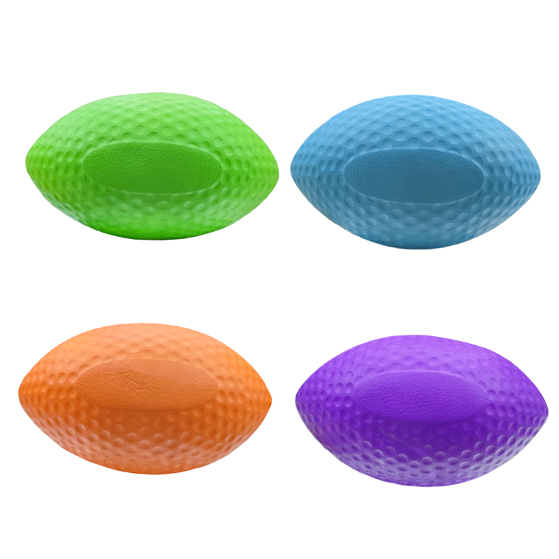 Игрушка TopPet Мяч Тренировочный Вытяннутый для Собак, 13,5х8,5 см