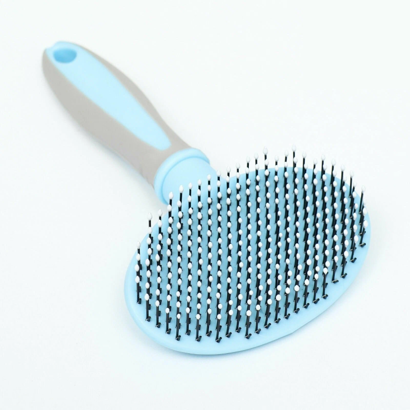 Пуходерка TopPet LUX 2 с каплей овальная 9х5,5 см