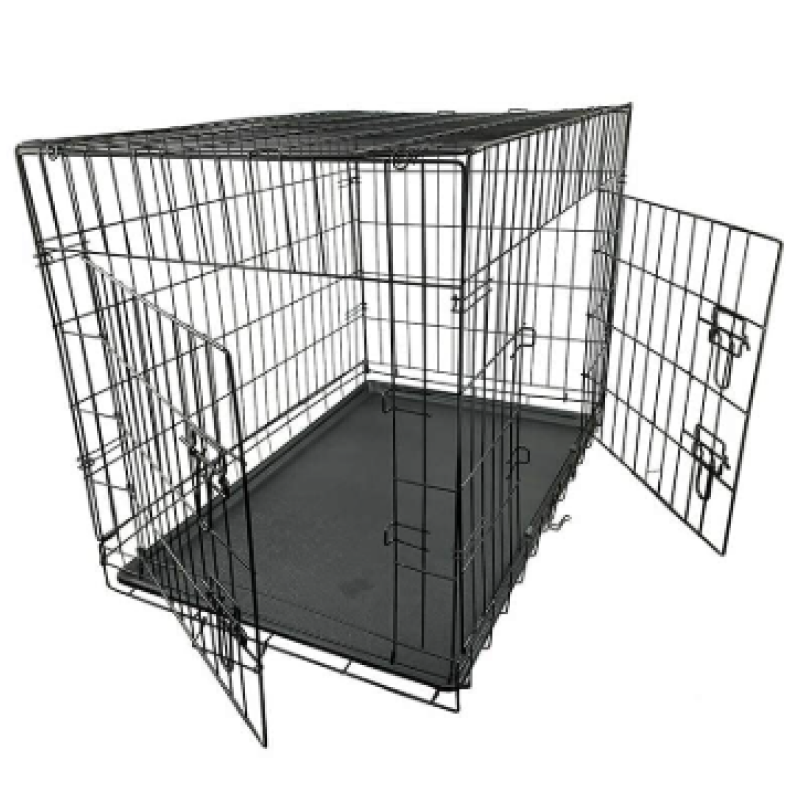 Клетка TopPet-2 (60x42,5x50) с Дверцей черная для животных