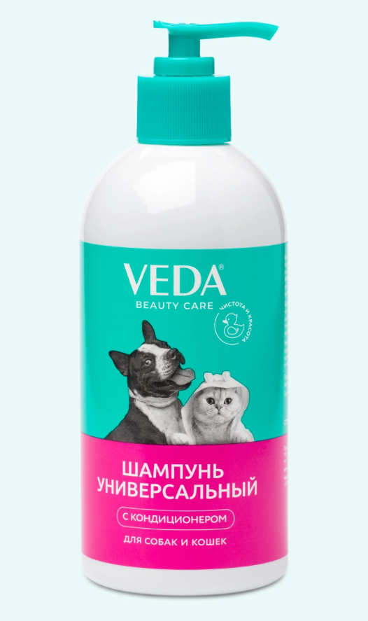 Универсальный шампунь для Собак и Кошек, 500мл