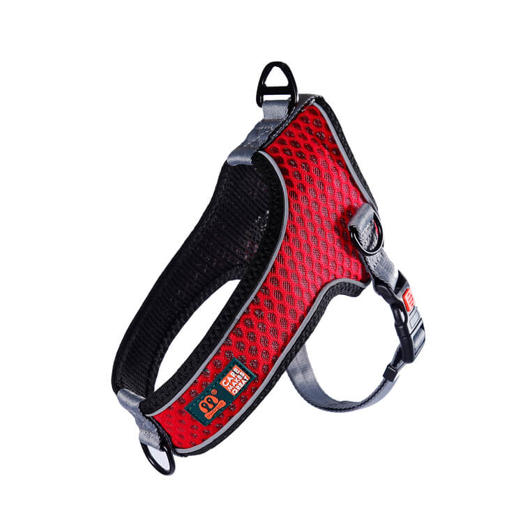 Шлейка Midepet с cотами T образная L (шея 50, грудь 52-67см) Розовая