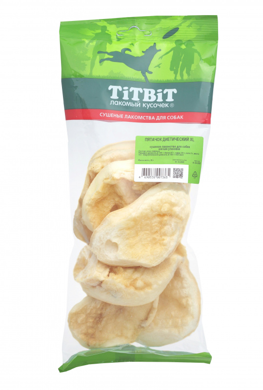 Лакомство TiTBiT Пятачок Диетический XL (мягк.упаковка)