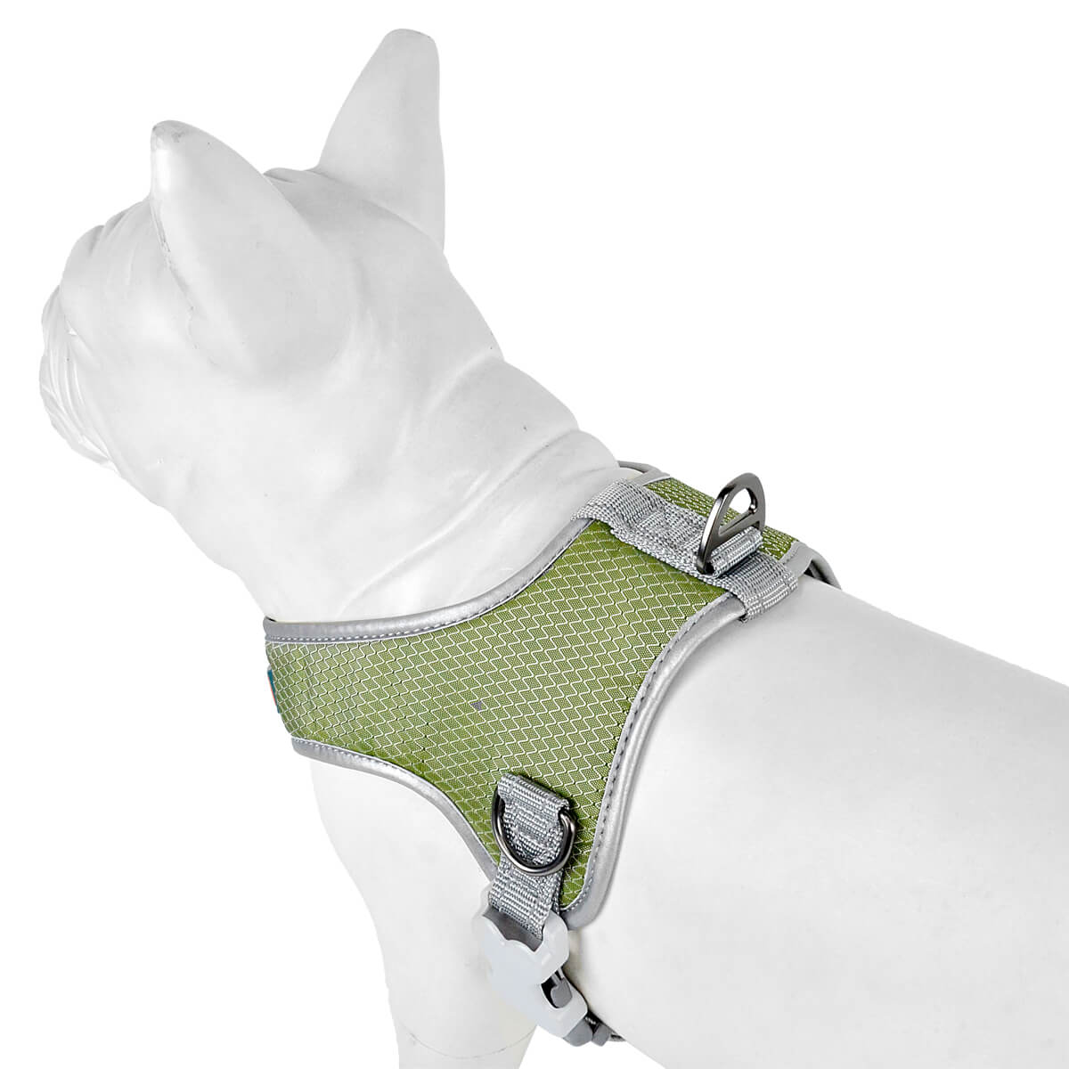 Шлейка MidePet "Odyssey" - L (шея 40-56, грудь 69-81 см) зеленая