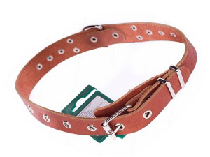 Ошейник Аркон 25мм*40-54см Коньячный Универсальный