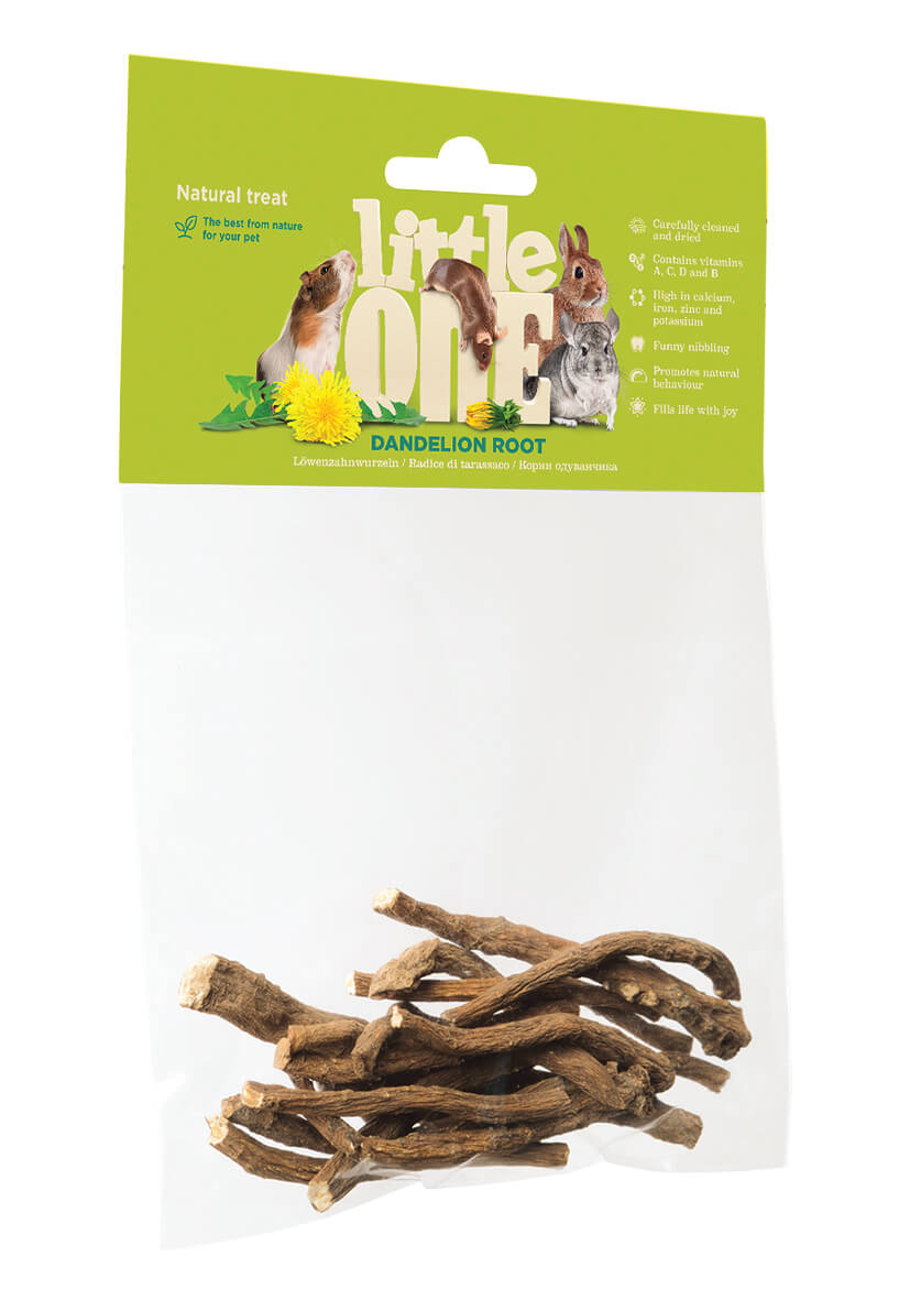 Лакомство Little One Корни Одуванчика 35 г для Грызунов