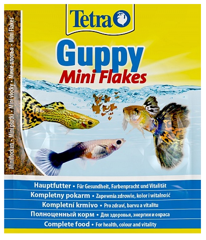 Tetra Guppy хлопья 12г для Гуппи
