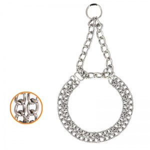 Ошейник Металл Triol SHF2035 цепь Удавка 2-рядная 2мм*35см