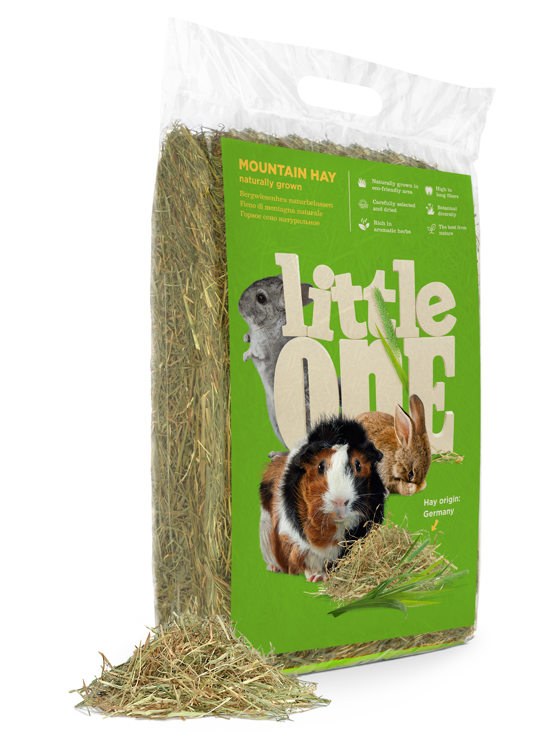 Сено Little One Горное 1кг для Грызунов