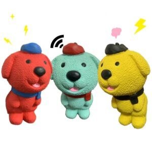 Игрушка Nunbell Собака в кепке большая, 14,5см, латекс