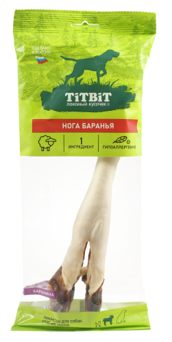 Лакомство TiTBiT Нога Баранья (мягк.упаковка)
