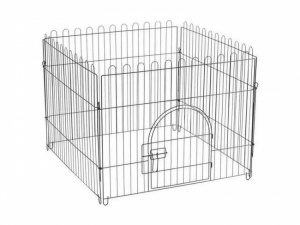 Вольер Triol Металлический Разборный 4 Секции 84х69см с Дверью