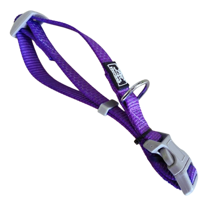 Ошейник Nunbell нейлон 15мм*44см Фиолетовый со светоотражающей нитью