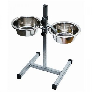 Комплект Дарэлл подставка напольная + 2 миски 0.4л