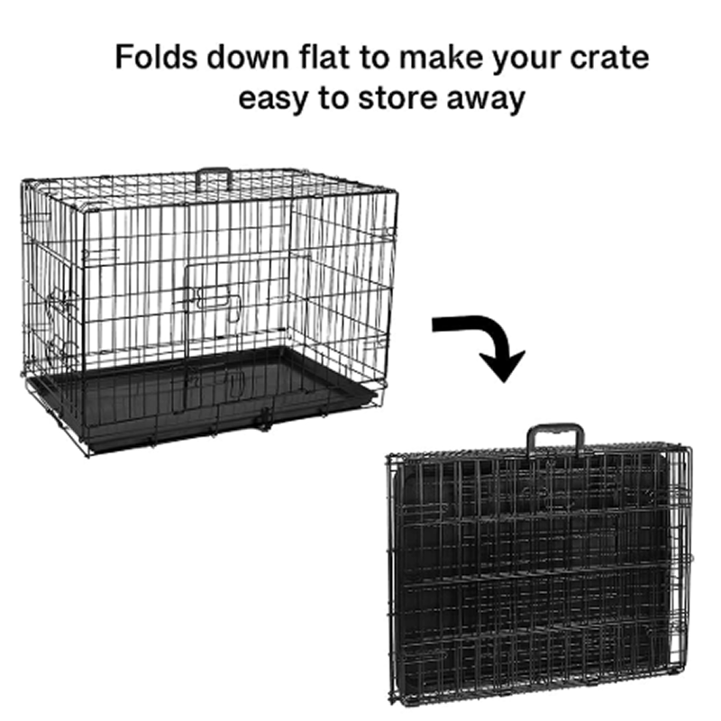 Клетка TopPet-3 (76x46,5x52) с Дверцей черная для животных