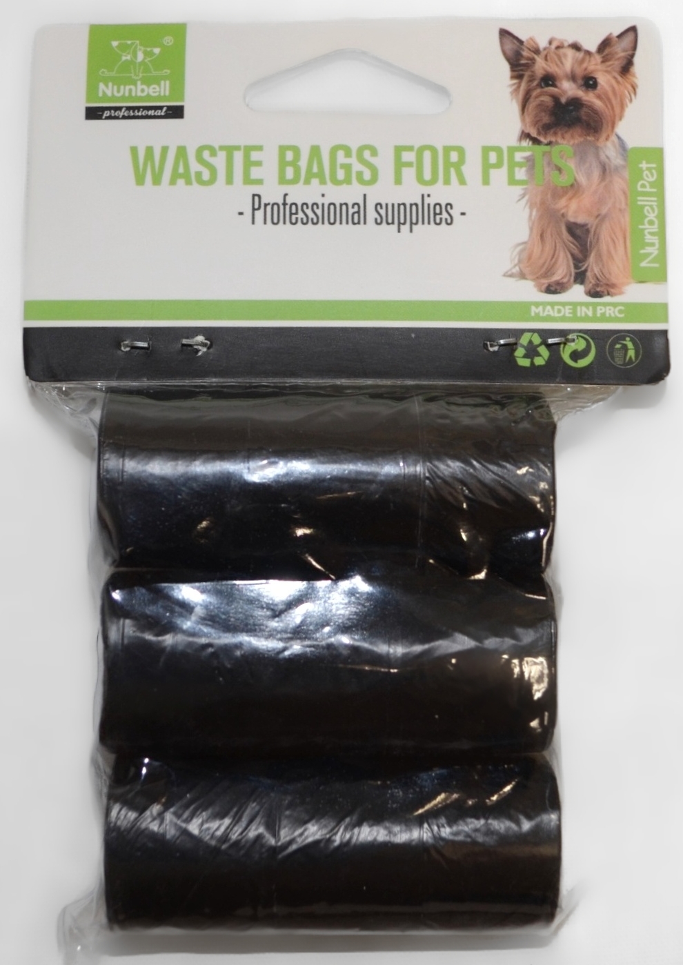 Сменные гигиенические пакеты (3 рулона), d2,5х6cм