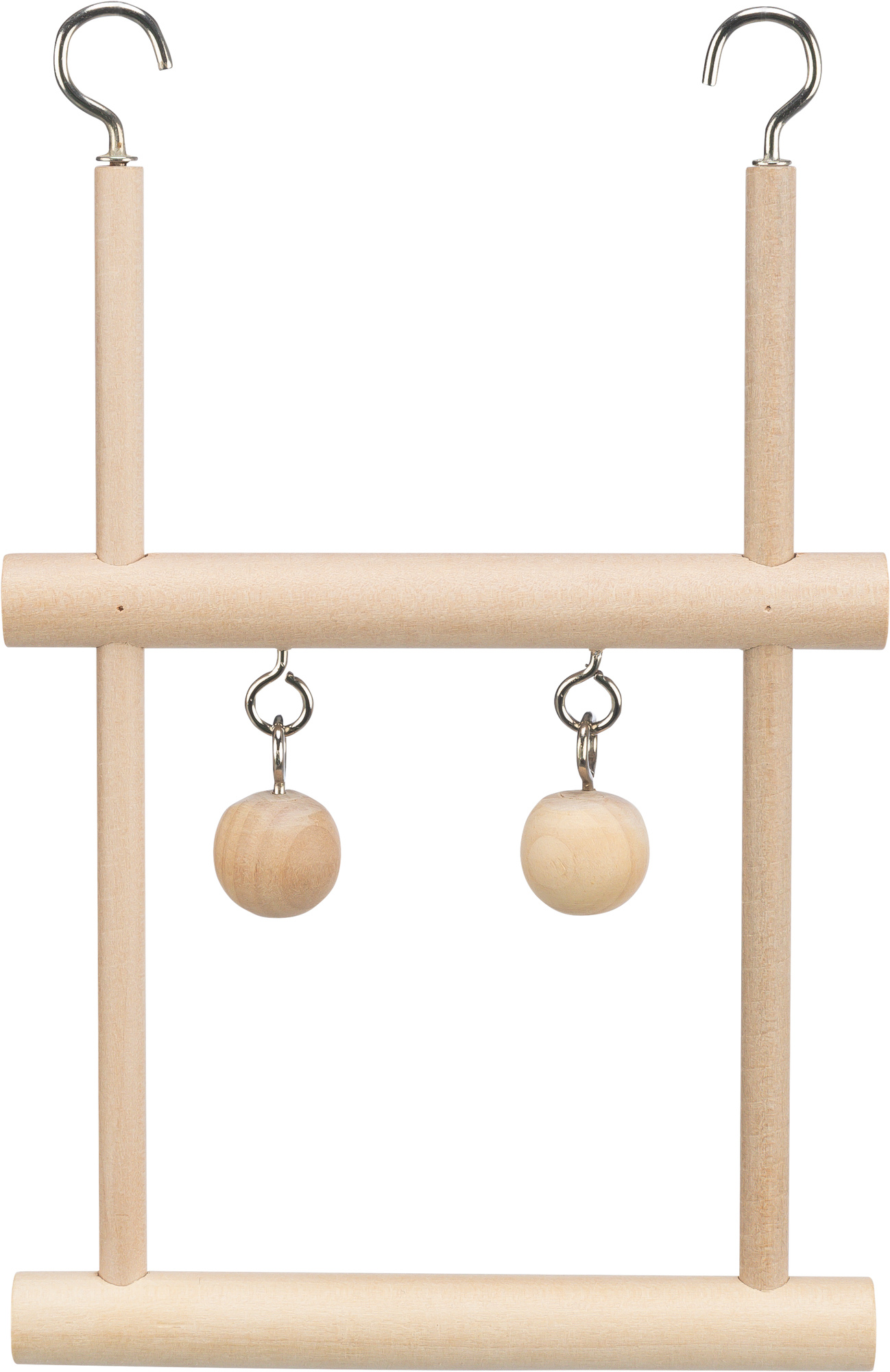 Игрушка для Птиц Trixie Качели двойные с подвесками 12,5х20см