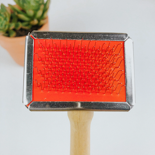 Пуходерка TopPet ECO Металлическая малая (60*45)