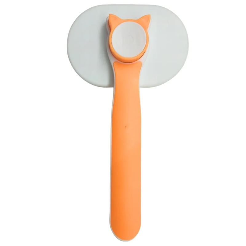 Пуходерка TopPet Kitty с самоочисткой, овальная 10 см