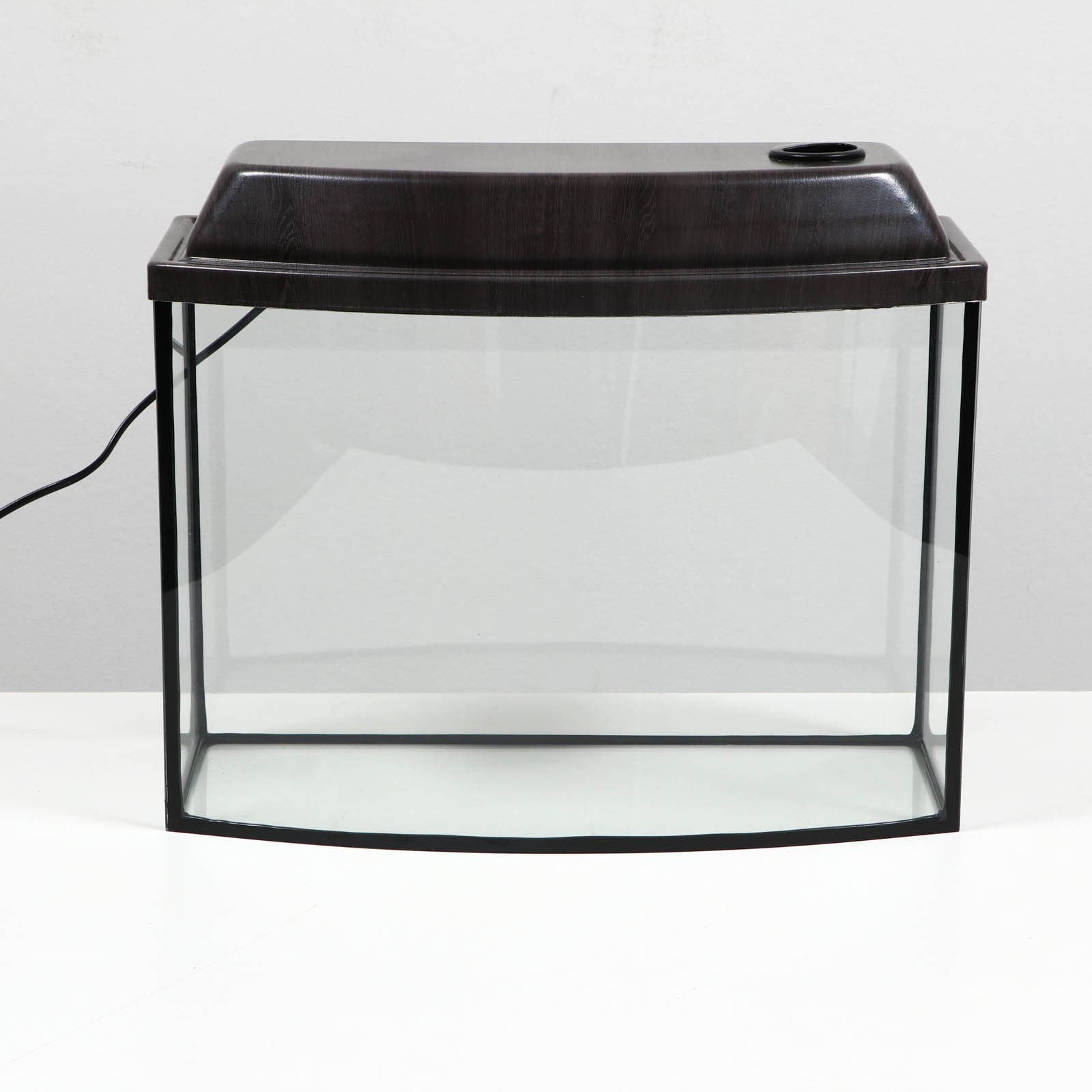 Аквариум с крышкой телевизор 30л, 46х20х33см, венге