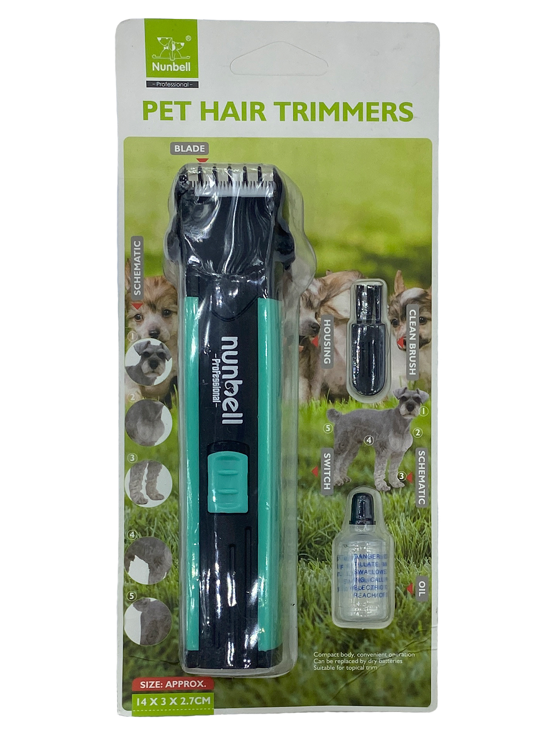 Триммер Nunbell для стрижки животных