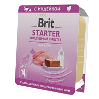 конс. Brit Воздушный паштет STARTER для Котят, 100г