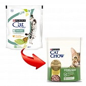 Cat Chow Sterilized 400г с домашней птицей