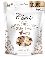 Лакомство Cherie Freeze-Dried Treats Курица и сердечки