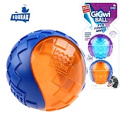 Игрушка GiGwi G-BALL Мячи 6см с пищалкой, термопласт.резина, 2шт для Собак