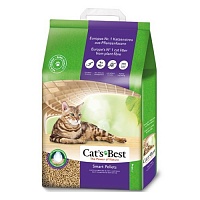 Cat's Best Smart Pellets 20л 10кг Древесный Комкующийся для Длинношерстных Кошек