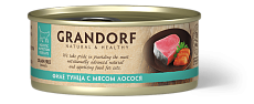 конс. Grandorf для Кошек Филе тунца с мясом лосося 70г