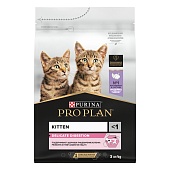 Сухой корм PRO PLAN® DELICATE DIGESTION для котят с чувствительным пищеварением, с высоким содержанием индейки, 3 кг