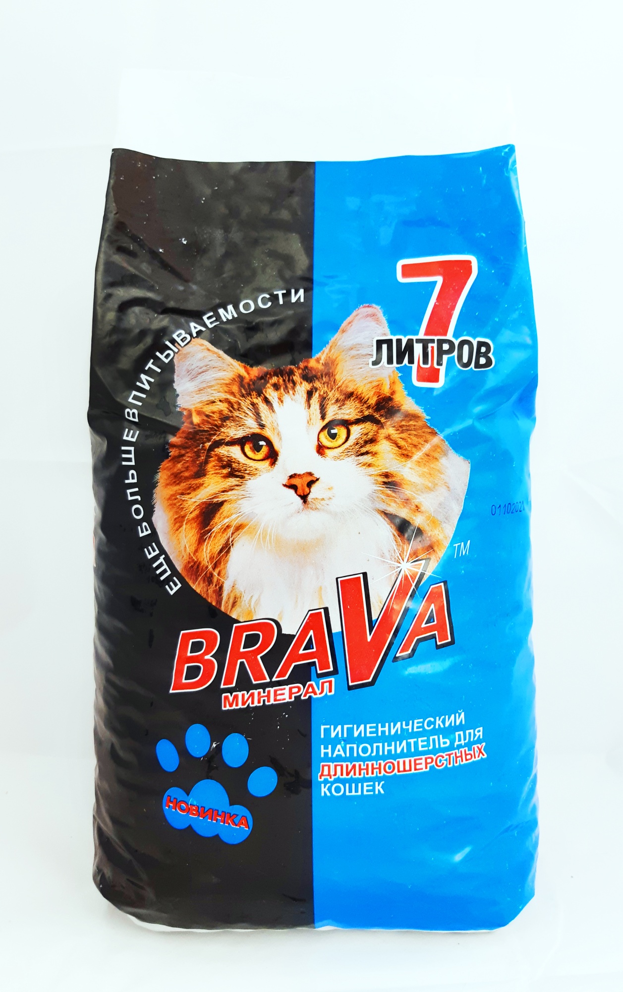 БРАВА 7л длинношерстная кошка
