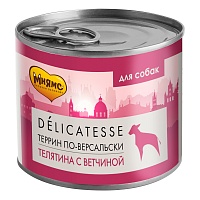 консерва Мнямс 200г Террин по-Версальски (телятина с ветчиной) для Собак