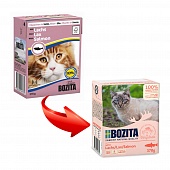 Bozita 370г кусочки в соусе с Лососем для Кошек