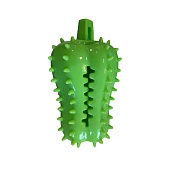 Игрушка TopPet Перчик с отверстием для лакомств, TPR резина, 10 см