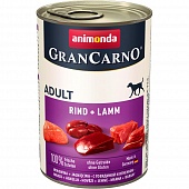 Animonda GranCarno Adult 400г c Говядиной и Ягненком для Взрослых Собак