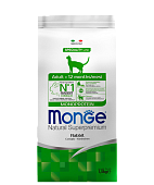 Monge Cat Monoprotein для Взрослых Кошек 1,5кг с Кроликом