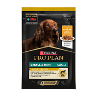 Влажный корм PRO PLAN Контроль веса для собак мелких пород, с курицей, 85 г 