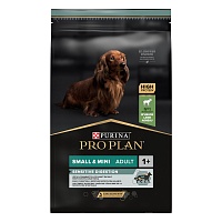 Сухой корм PRO PLAN для собак мелких пород при чувствительном пищеварении, с ягненком, 7 кг