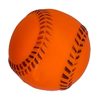 Игрушка TopPet Мяч Бейсбольный, резина 7см