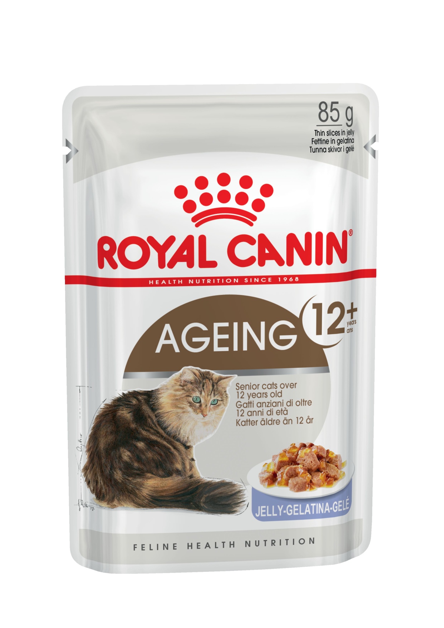пауч Royal Canin AGEING +12 желе